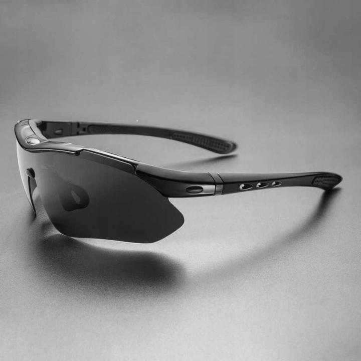 Productafbeelding Rockbros 10003 gepolariseerde fietsbril - zwart