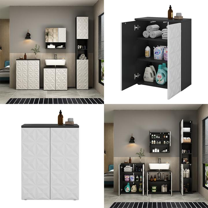 Produktbild Vicco Edge mit 2 Türen und 3 Fächer