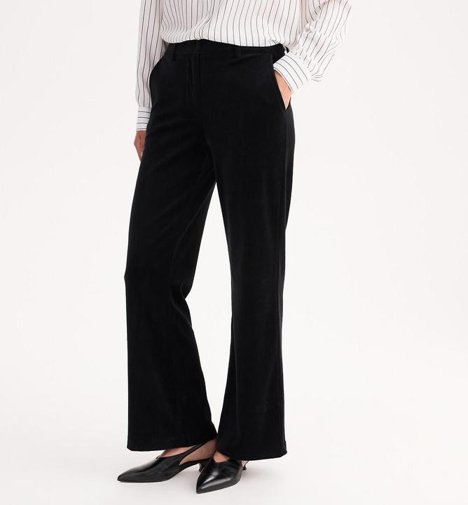 Actual product image Anne Weyburn High-Waist-Hose aus Samt (44)