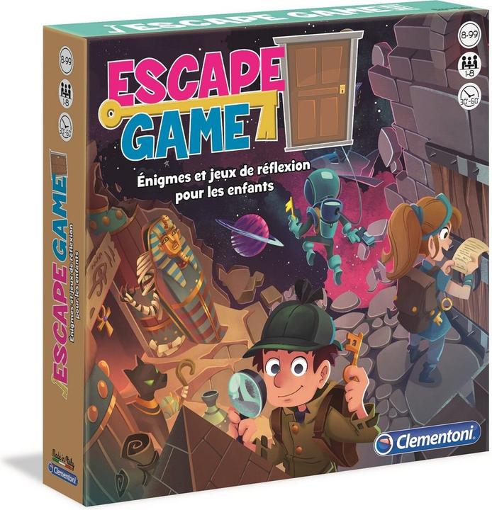 Clementoni Escape Game (French, 1 - 6 Players)