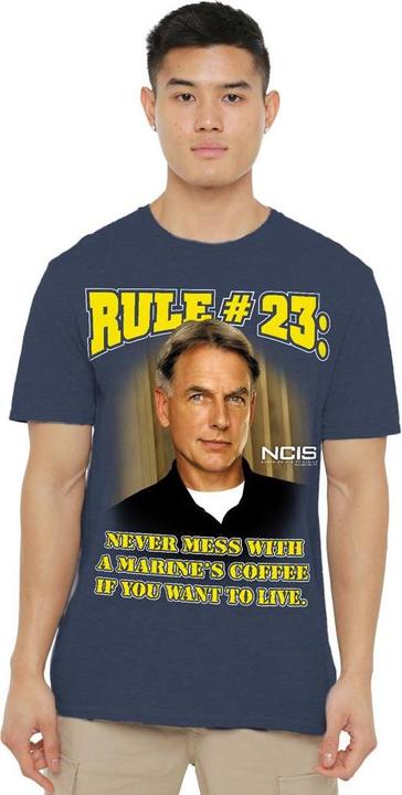 Actual product image Ncis Unisex Adult Rule 23 T-Shirt (M)