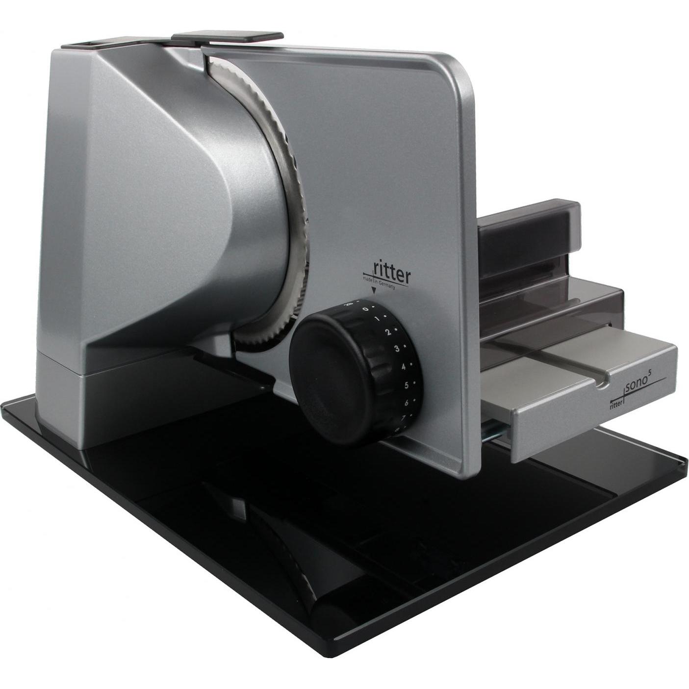 Dr. Ritter Sono 5, Aufschnittmaschine, Silber