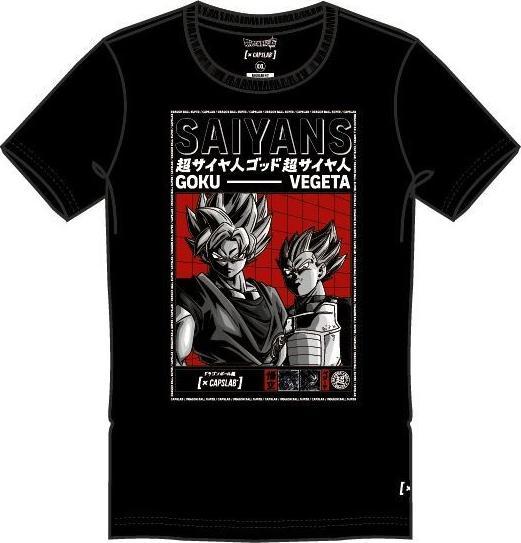 Actual product image Capslab Dragon Ball - Goku & Vegeta - L Grosse (L)