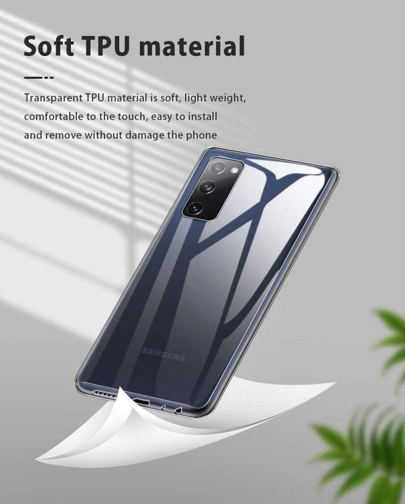 Produktbild König Design Handyhülle für Samsung Galaxy S20 FE Schutzcase Backcover Bumper Transparent (Samsung Galaxy S20 FE)