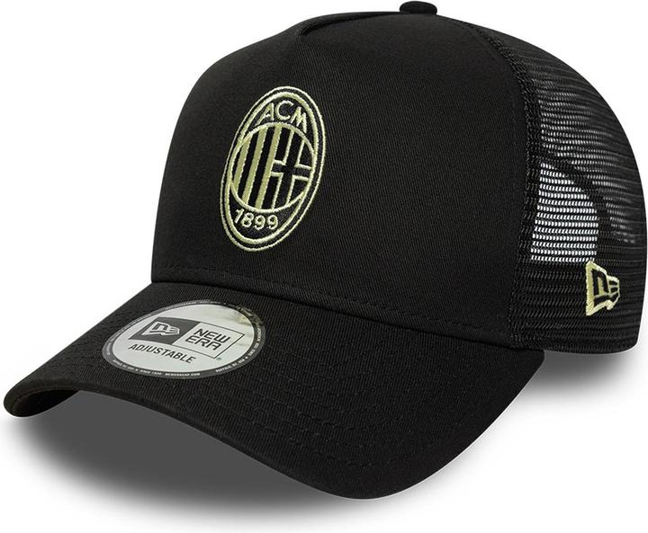 Produktbild New Era A-Frame Trucker Cap - Ac Mailand Schwarz