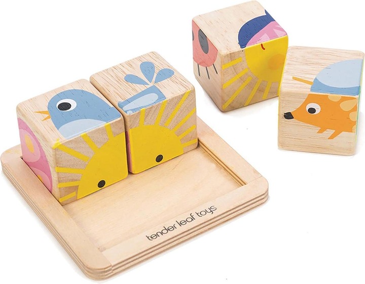 Image du produit Tender Leaf Toys Puzzle de dés (5 pièces)