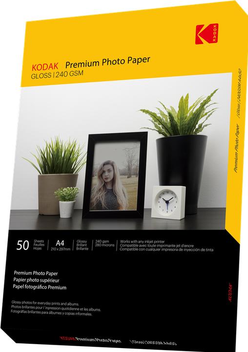 Kodak 5740-094 Fotopapier A6 Super-Glanz (240 g/m², A6, 50 x)