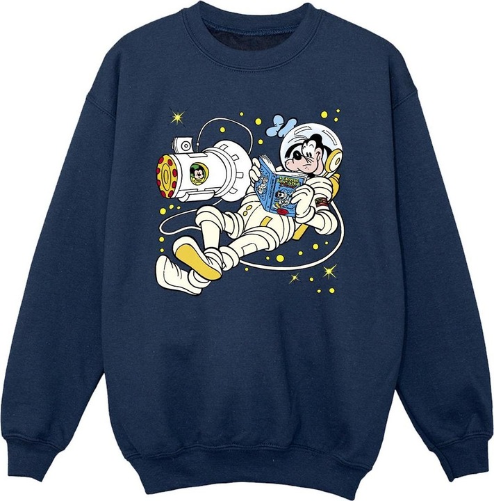 Immagine prodotto Disney Goofy Reading In Space Felpa Ragazze (152, 158)