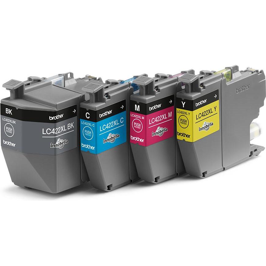 Thumbnail - Brother, Druckerpatrone, and Ink Cartridges Multipack Each cartridge prints up to 1500 page (M, BK, Y, C)
