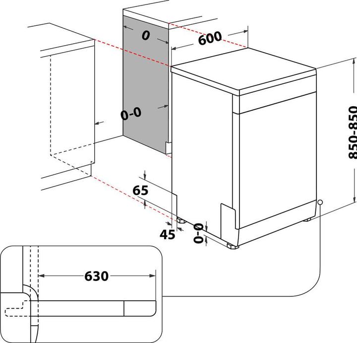 Image du produit Whirlpool W7F HS51 X