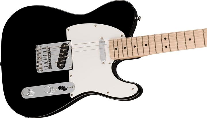 Immagine prodotto Squier Chitarra elettrica Sonic Telecaster MN Black (Chitarra elettrica, Collo: legno di acero, Corpo: legno di pioppo, Tastiera: legno di acero)