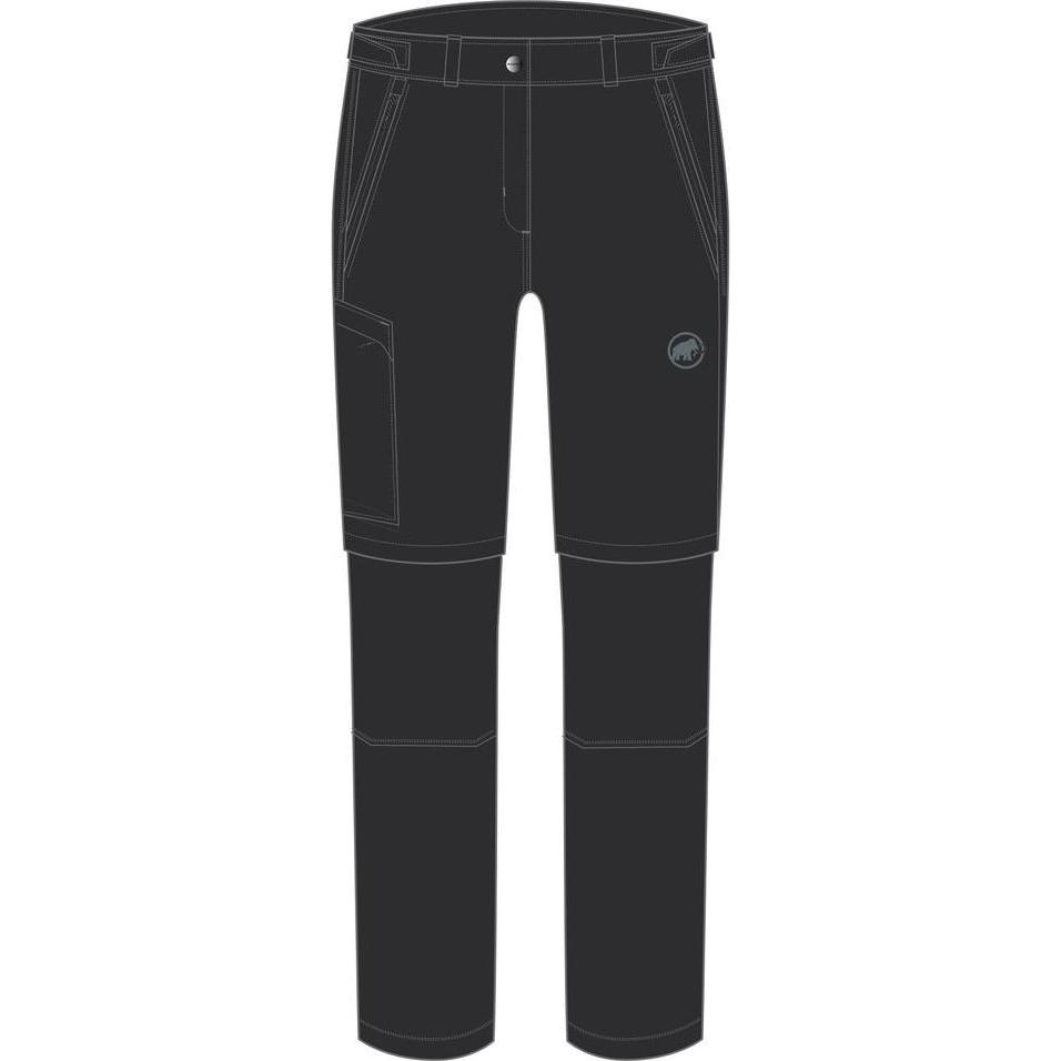 Mammut, Damen, Outdoorhose, Women's Runbold IV Zip Off Pants (XL), Schwarz, XL