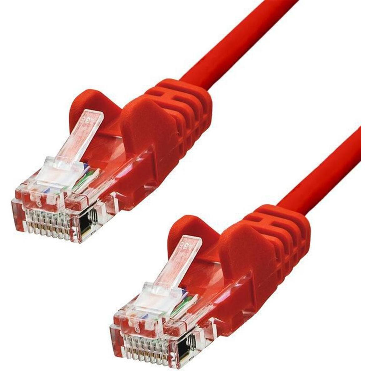 ProXtend U/UTP CAT5e PVC AWG 26 CCA Red 10M (U/UTP, CAT5e, 10 m), Netzwerkkabel