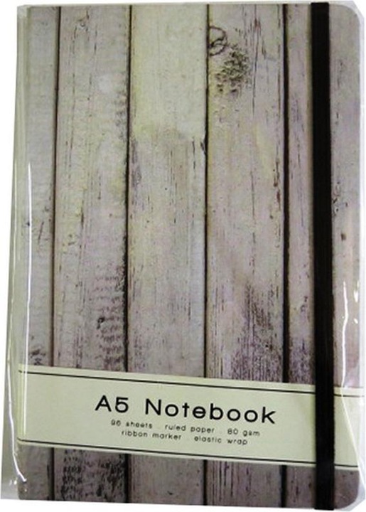 Produktbild Anker Stationery HolzEffekt A5 Notizbuch (A5, Liniert, Harter Einband)