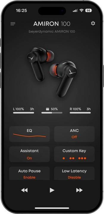 Immagine prodotto Beyerdynamic Amiron 100 (ANC, 6 h, Senza fili)