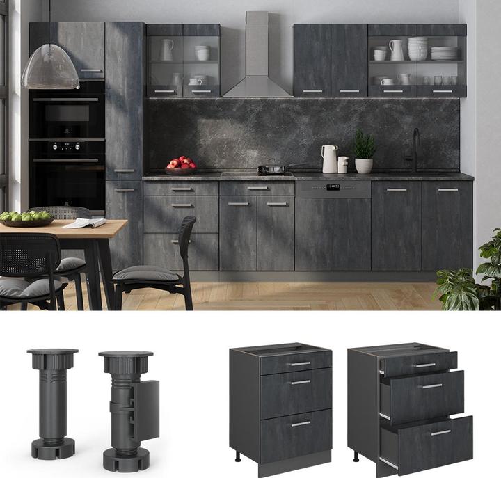 Produktbild Vicco Küchenunterschrank R-Line (60 x 46 x 81.5 cm)