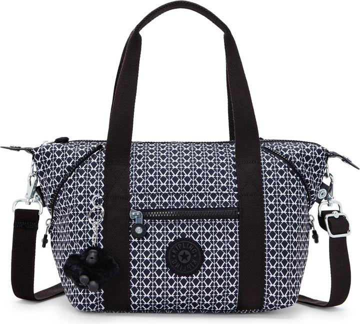 Signature Print (dunkelblau / weiss)