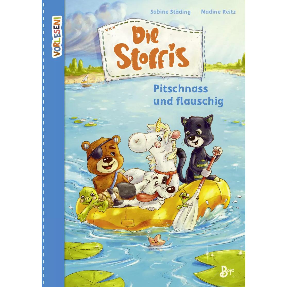 Die Stoffis - Pitschnass und flauschig (Band 3), Kinderbücher von Sabine Städing