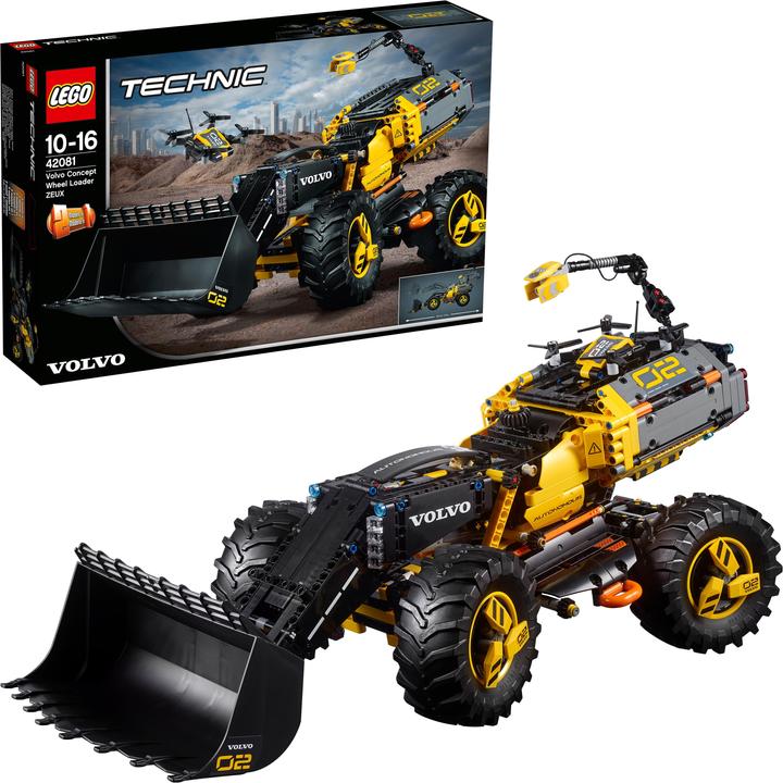 Immagine prodotto LEGO Caricatore gommato Volvo Concept ZEUX (42081, LEGO Technic)