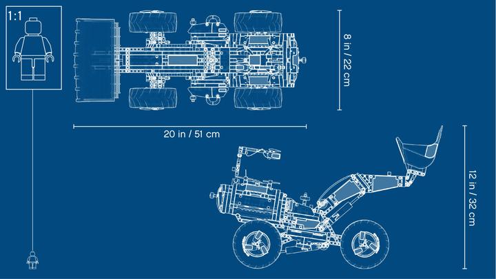 Immagine prodotto LEGO Caricatore gommato Volvo Concept ZEUX (42081, LEGO Technic)