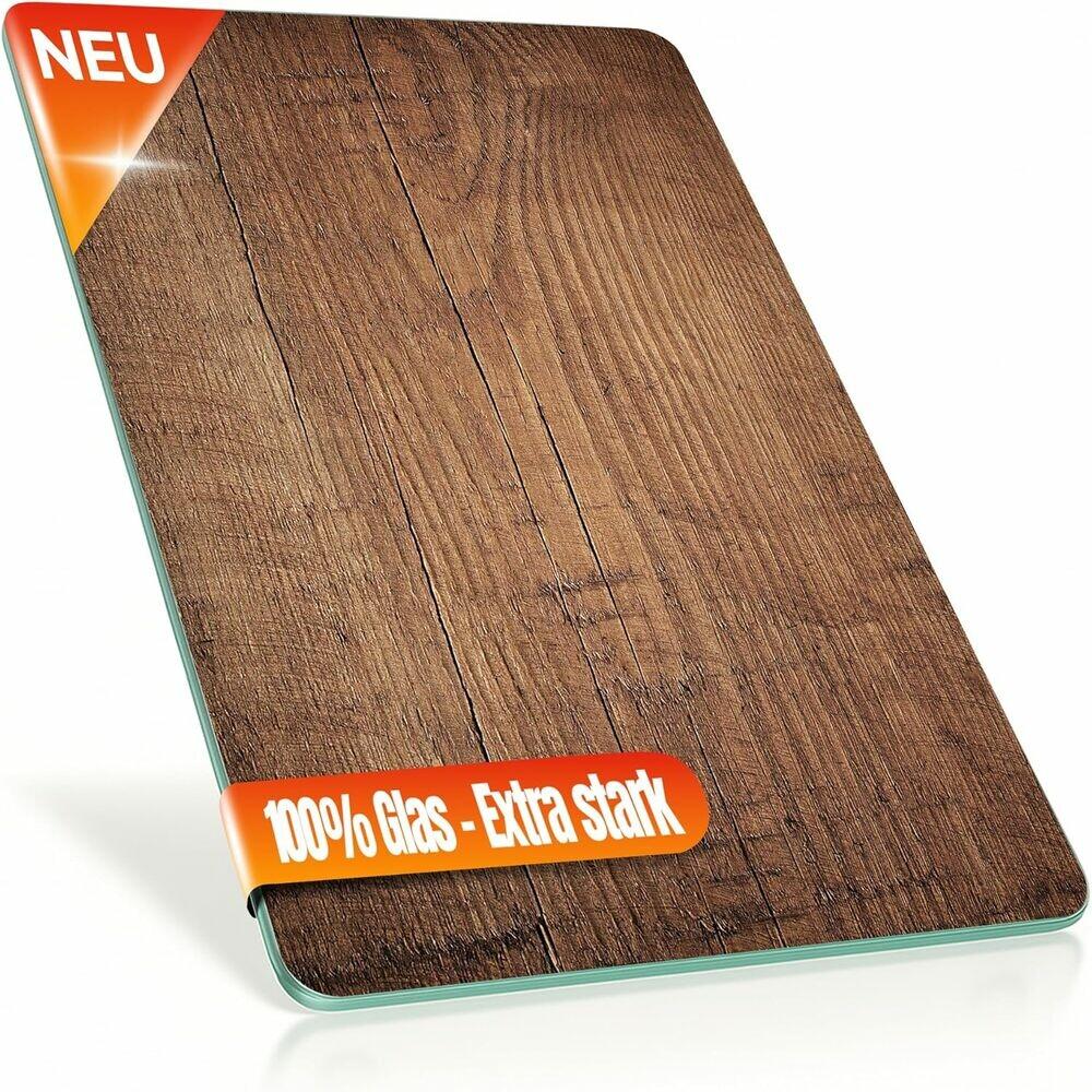 Decovetro Schneidebrett Glas 40x30cm Glasschneidebrett Leicht zu reinigen, Tagliere