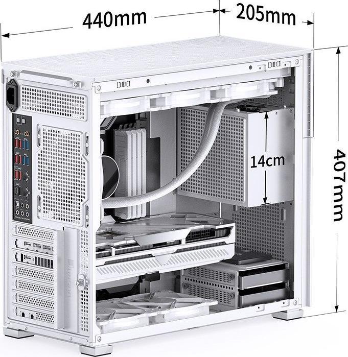 Produktbild Jonsbo D41 Screen ATX (ATX, DTX, mATX, Mini-ITX)