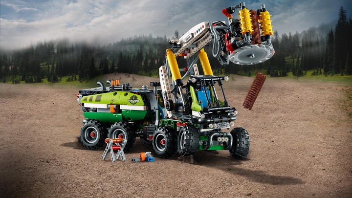 Produktbild LEGO Harvester-Forstmaschine (42080, LEGO Technic)
