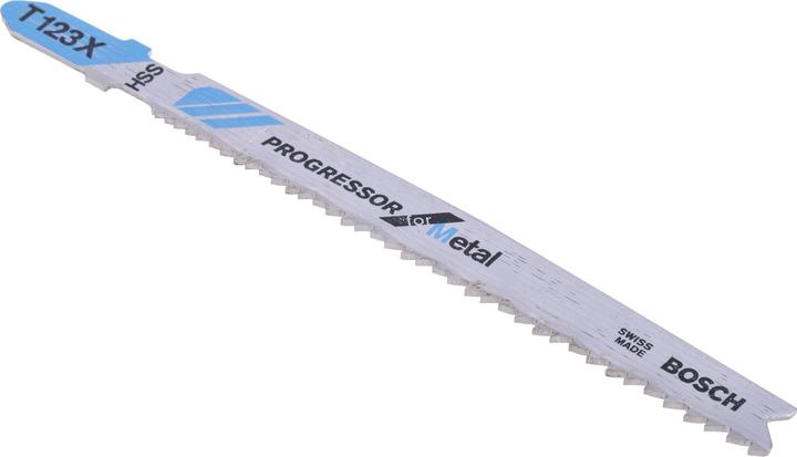Produktbild Bosch Professional Zubehör PRO Metal thick and thin T123XF Stichsägeblatt, 100 mm, 5-tlg.