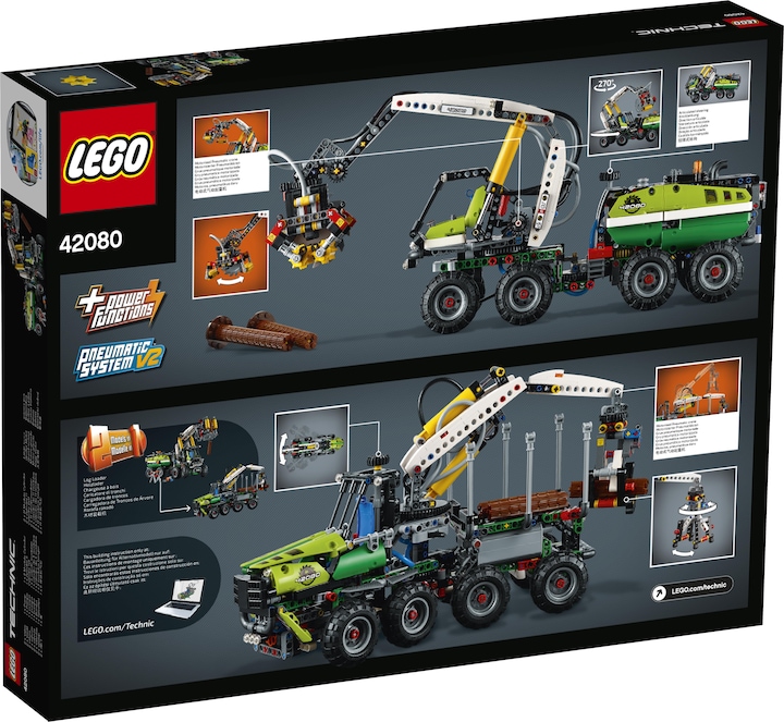 Produktbild LEGO Harvester-Forstmaschine (42080, LEGO Technic)