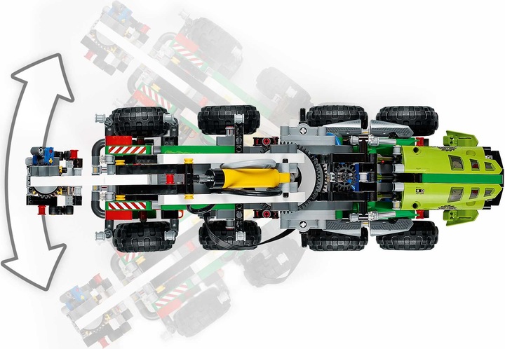Produktbild LEGO Harvester-Forstmaschine (42080, LEGO Technic)