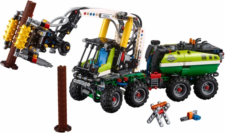 Produktbild LEGO Harvester-Forstmaschine (42080, LEGO Technic)