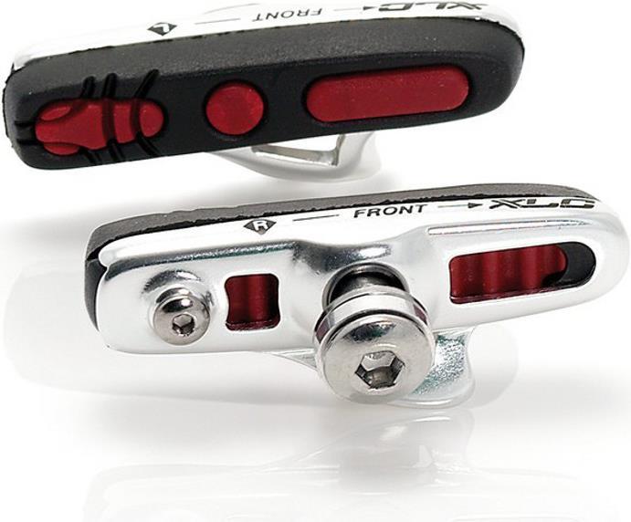 Image du produit XLC Cartridge BS-R04 Patins de frein route Set de 4 pièces 55mm ABS (SRAM, Shimano, Organique)