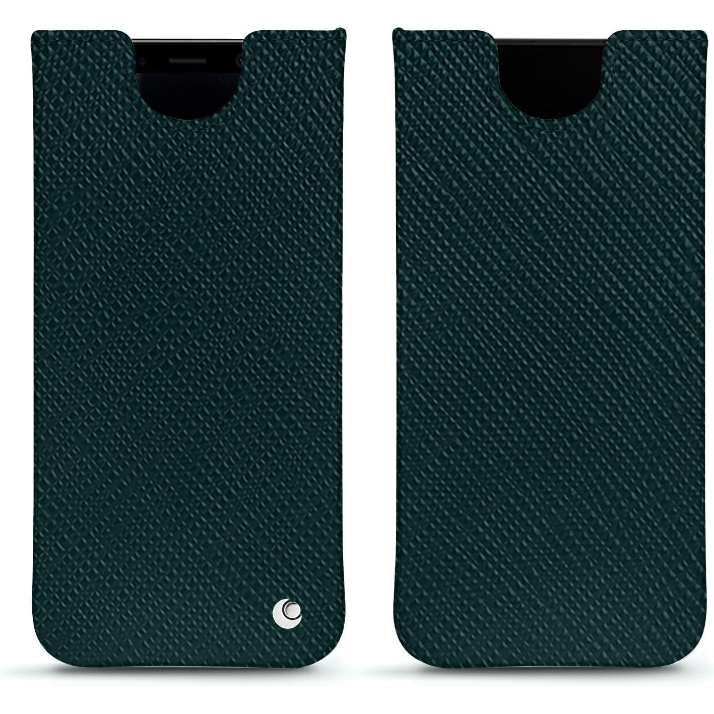 Noreve Lederschutzhülle (Samsung Galaxy S8), Smartphone Hülle, Grün