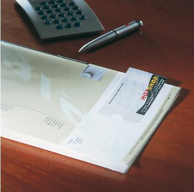 Actual product image Business Card Pockets (60 x 95 mm)