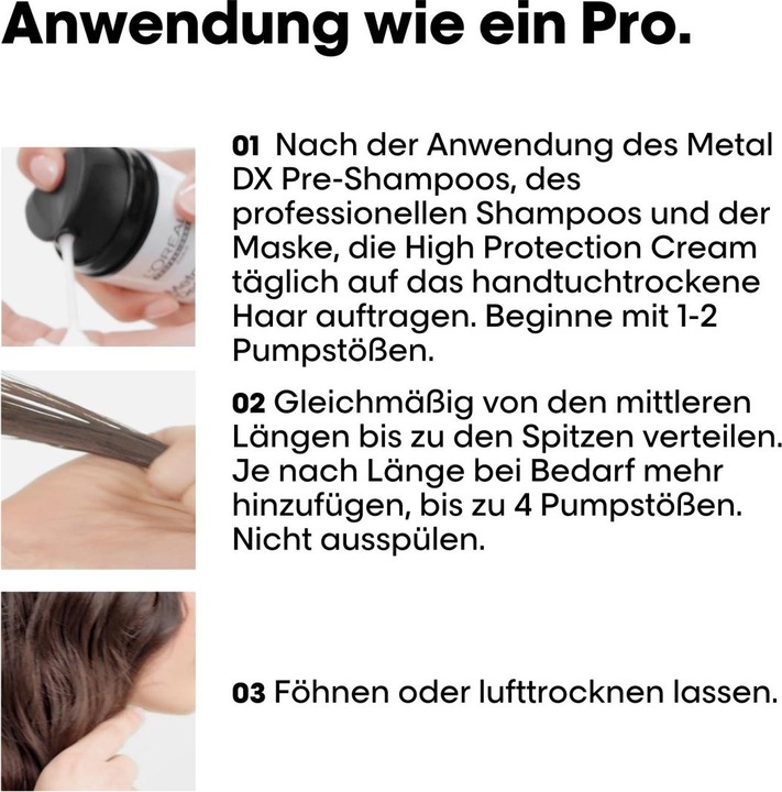 Actual product image L'Oréal Professionnel Metal DX High Protection Cream (100 ml)
