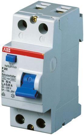 Produktbild ABB FI-Schutzschalter 2-polig 40A/0,3A