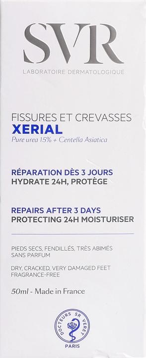 Actual product image Xerial Fissures Et Crevasses Cream For Cracked And Damaged Skin 50Ml (50 ml, Face balm)