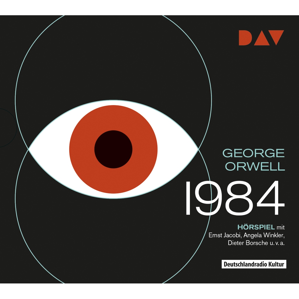 1984, Hörbücher von George Orwell, Dieter Borsche, Angela Winkler, Michael Walter, Ernst Jacobi