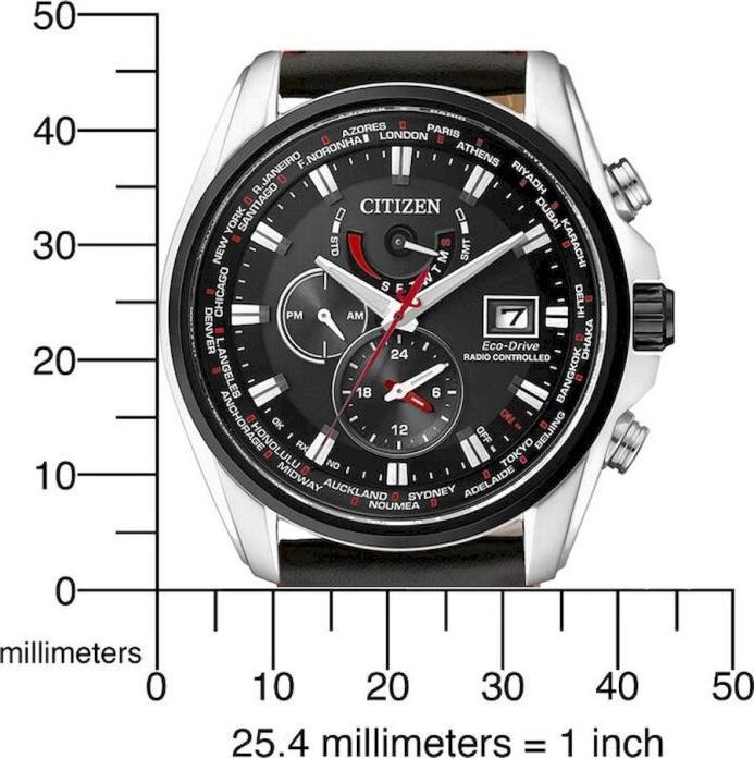 Produktbild Citizen AT9036-08E Eco-Drive Herren Funkuhr Saphirglas 20ATM 44mm (Funkuhr, 44 mm)