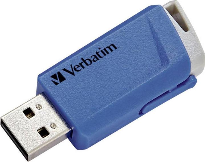 Productafbeelding Verbatim USB-stick 2x 32GB 3.2 Store'n Click Gen1 rood/blauw extern verkooppunt (32 GB, USB-A)