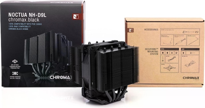Produktbild Noctua NH-D9L chromax.black (110 mm)