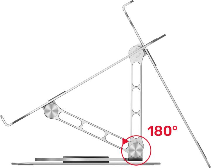 Produktbild Unitek PODSTAWKA POD LAPTOPA REGULOWANA 360° 10-16"