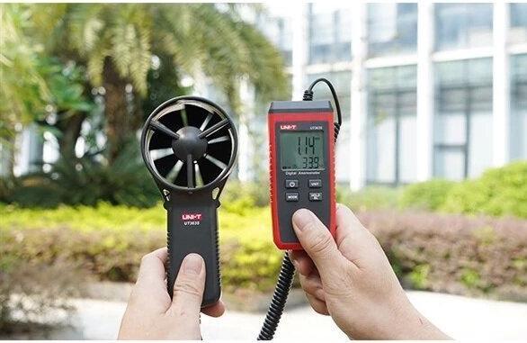 Actual product image Uni-T Anemometer Windmessgerät UT363S