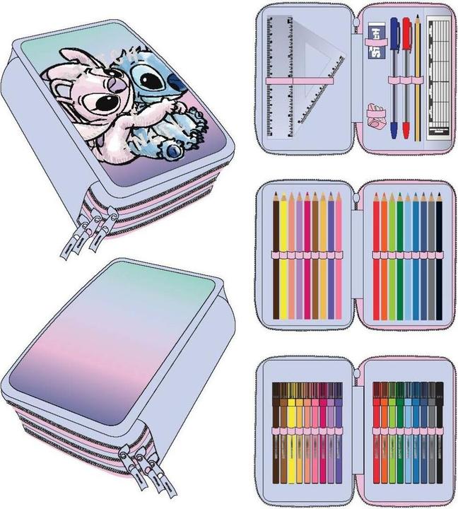 Produktbild Cerda Pencil Case With Accessories - Stitch (2700001153)