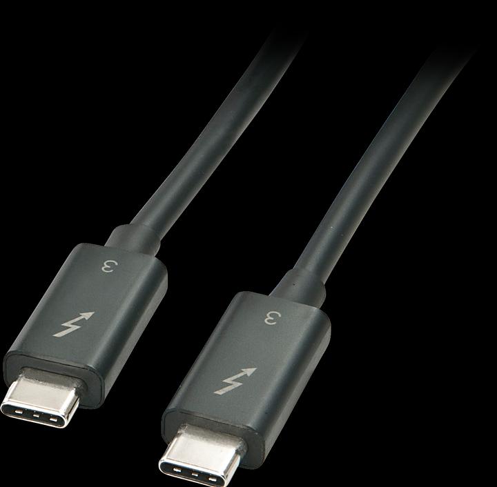 Produktbild Lindy USB-C - USB-C USB-Kabel 0,5 m schwarz (41555) (0.50 m, USB 3.1)