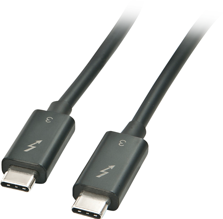 Produktbild Lindy USB-C - USB-C USB-Kabel 0,5 m schwarz (41555) (0.50 m, USB 3.1)