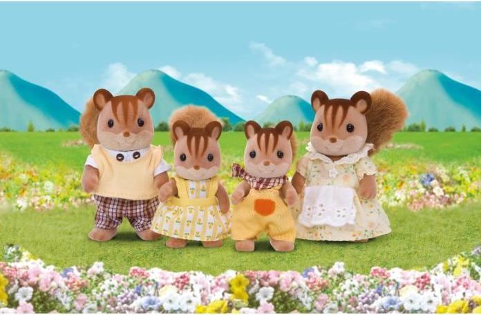 Actual product image Sylvanian Families The Knacks family