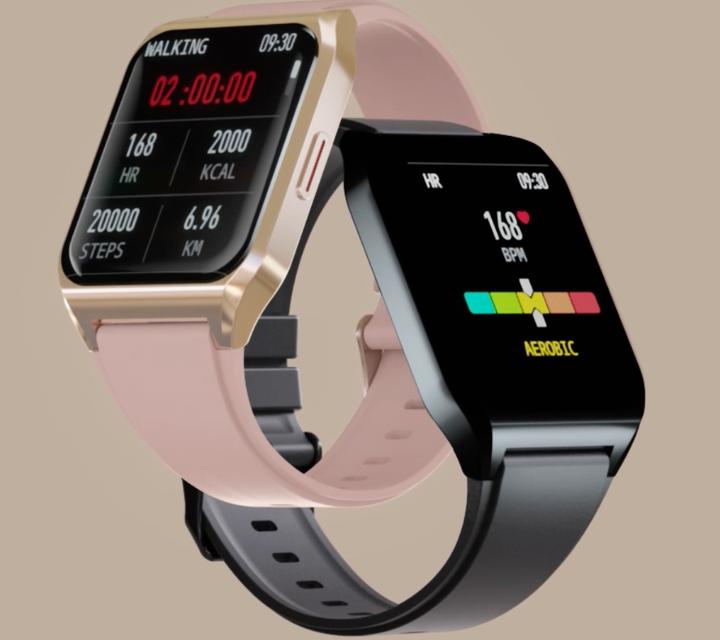 Produktbild Unisex-Smartwatch RNCE89 – Anrufe tätigen, individuelle Zifferblätter (sr035b)