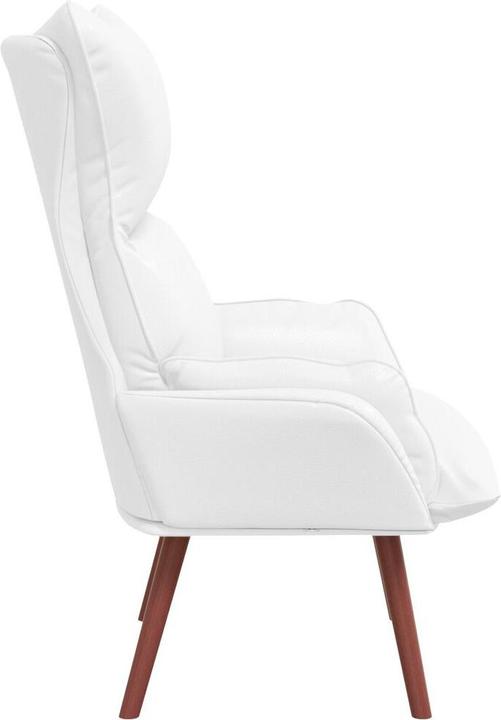 Produktbild vidaXL Relaxsessel Weiss Kunstleder
