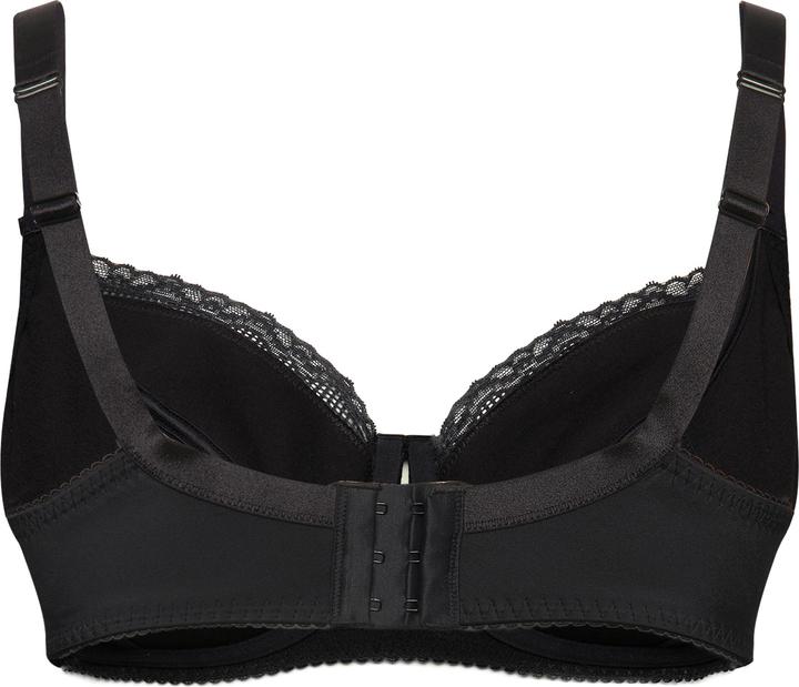 Produktbild Ulla Popken Bügel-BH, Jacquard, Spitzenkante, Cup C - G (100 F)